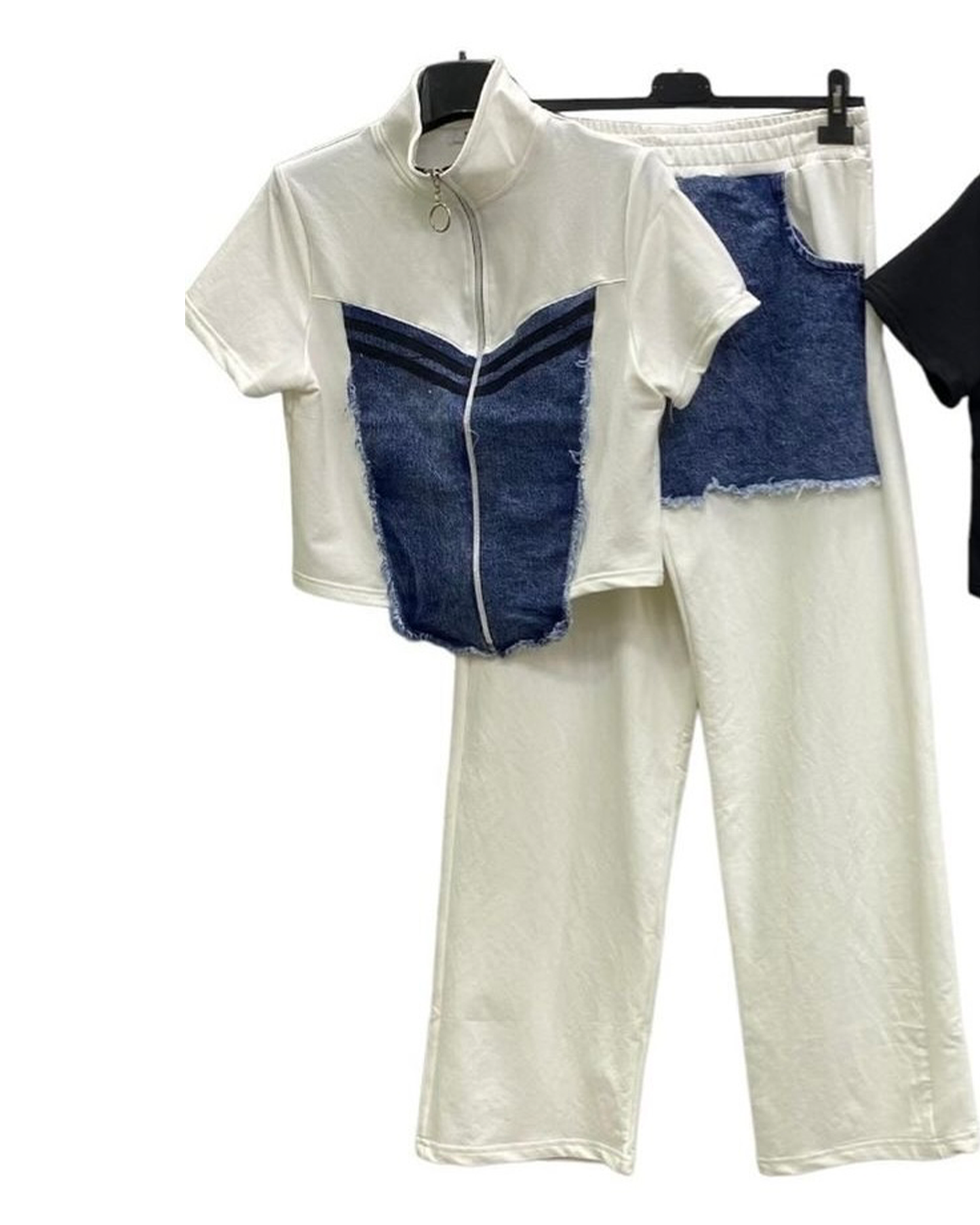 Denim Co-ord Set (Zipper)